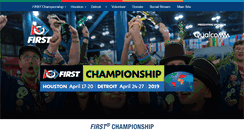 Desktop Screenshot of firstchampionship.org